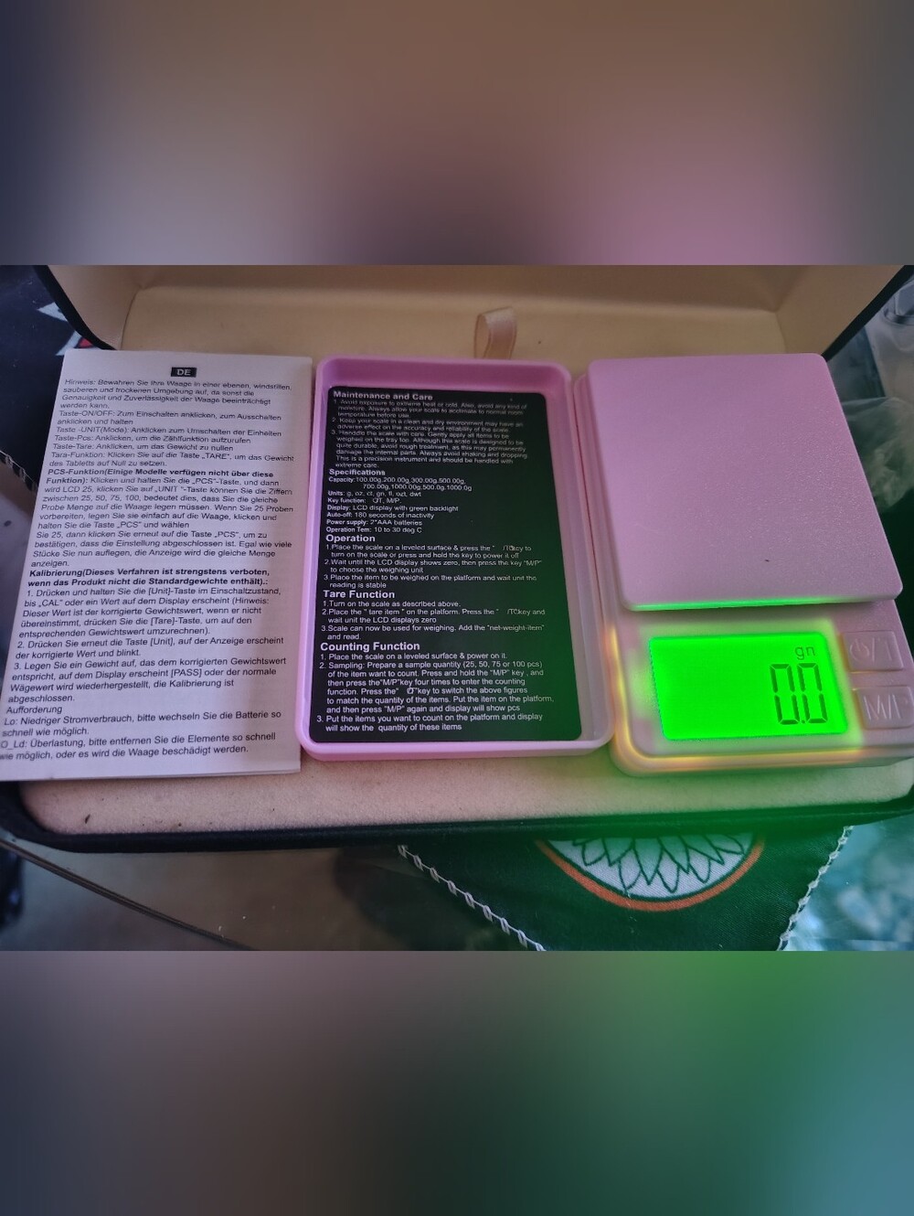 NEW High-Precision Mini Digital Pocket Scale Jewelry Gold Gram Scale